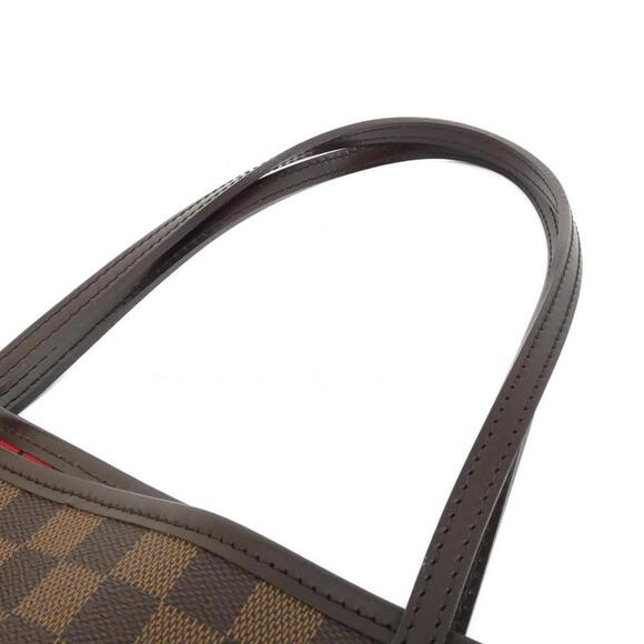 LOUIS VUITTON Brown Damier Neverfull MM Bag - Picture 4 of 5